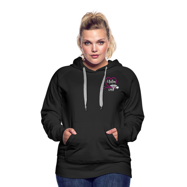 A.Rullan, LPN Women’s Premium Hoodie - black