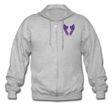 Roger K Carr Gildan Heavy Blend Adult Zip Hoodie - heather gray