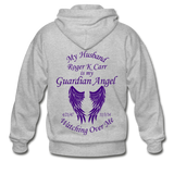Roger K Carr Gildan Heavy Blend Adult Zip Hoodie - heather gray