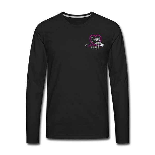 DANNI BSN RN Men's Premium Long Sleeve T-Shirt - black