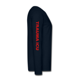 Trauma ICU Men's Premium Long Sleeve T-Shirt - deep navy