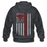 Trauma ICU Gildan Heavy Blend Adult Zip Hoodie - deep heather