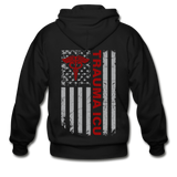 Trauma ICU Gildan Heavy Blend Adult Zip Hoodie - black