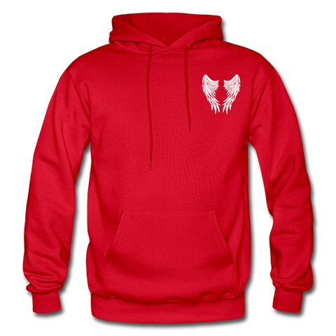 Son Ben Gildan Heavy Blend Adult Hoodie - red