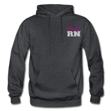 Pearl RN Nurse Flag Gildan Heavy Blend Adult Hoodie - charcoal grey