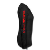 TRAUMA RESUS RN Helicopter Women's Premium Long Sleeve T-Shirt - black