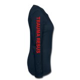 TRAUMA RESUS RN Helicopter Women's Premium Long Sleeve T-Shirt - deep navy