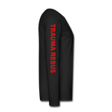 TRAUMA RESUS RN Helicopter Men's Premium Long Sleeve T-Shirt - black
