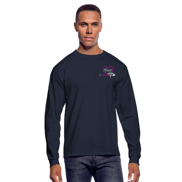 Marcie Men's Long Sleeve T-Shirt - navy