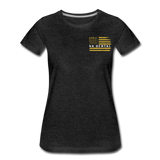 VA Dental department of veterans affairs Women’s Premium T-Shirt (Gold) - charcoal grey