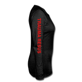 UFHeatlh Trauma Resus RN Women's Premium Long Sleeve T-Shirt - charcoal grey