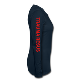 UFHeatlh Trauma Resus RN Women's Premium Long Sleeve T-Shirt - deep navy