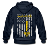 J. Kolodziej Gildan Heavy Blend Adult Zip Hoodie - navy