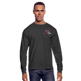 Kimberley Emergency Nurse Flag Men's Long Sleeve T-Shirt - heather black