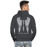 Hailey 4-16-1997 2-26-2022 Gildan Heavy Blend Adult Hoodie - charcoal grey
