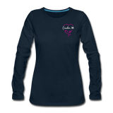 Candice, RN 4 Print Women's Premium Long Sleeve T-Shirt - deep navy