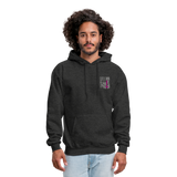 Nurse Flag Men's Hoodie (CK1389) - charcoal grey