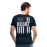 KUJAT Firefighter Men's Premium T-Shirt - deep navy