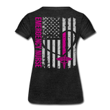 Lori, BSN,RN Emergency Nurse Women’s Premium T-Shirt - charcoal grey