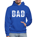 Dad Husband Hero Legend Gildan Heavy Blend Adult Hoodie (CK0001) - royal blue