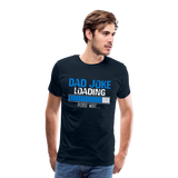 Dad Joke Loading Men's Premium T-Shirt (CK1044) - deep navy