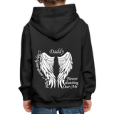 Daddy Guardian Angel Kids‘ Premium Hoodie - black