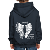 Daddy Guardian Angel Kids‘ Premium Hoodie - navy