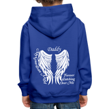 Daddy Guardian Angel Kids‘ Premium Hoodie - royal blue