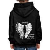 Daddy Guardian Angel Kids‘ Premium Hoodie - charcoal grey
