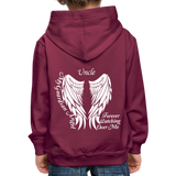 Uncle Guardian Angel Kids‘ Premium Hoodie Youth - burgundy