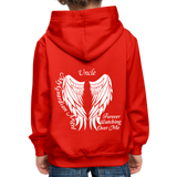 Uncle Guardian Angel Kids‘ Premium Hoodie Youth - red