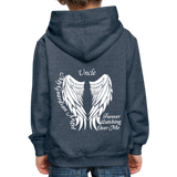 Uncle Guardian Angel Kids‘ Premium Hoodie Youth - heather denim