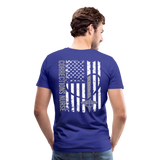 Corrections Nurse Flag Men's Premium T-Shirt - royal blue