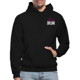 Brian RN Nurse Flag Gildan Heavy Blend Adult Hoodie - black