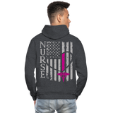 Brian RN Nurse Flag Gildan Heavy Blend Adult Hoodie - charcoal grey