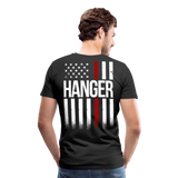 Hanger Firefighter Men's Premium T-Shirt - black