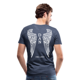 Dan 1981-2021 Men's Premium T-Shirt - heather blue