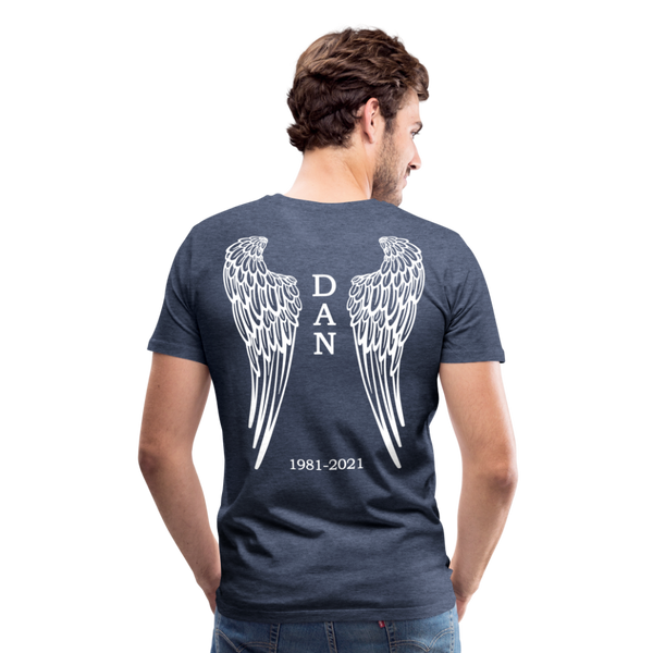 Dan 1981-2021 Men's Premium T-Shirt - heather blue