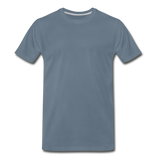 ER Nurse Flag Men's Premium T-Shirt (CK4202) - steel blue