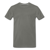 ER Nurse Flag Men's Premium T-Shirt (CK4202) - asphalt gray