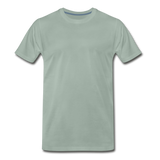 ER Nurse Flag Men's Premium T-Shirt (CK4202) - steel green