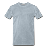 ER Nurse Flag Men's Premium T-Shirt (CK4202) - heather ice blue