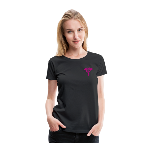 Critical Care Nurse Women’s Premium T-Shirt (CK1837)+ - black