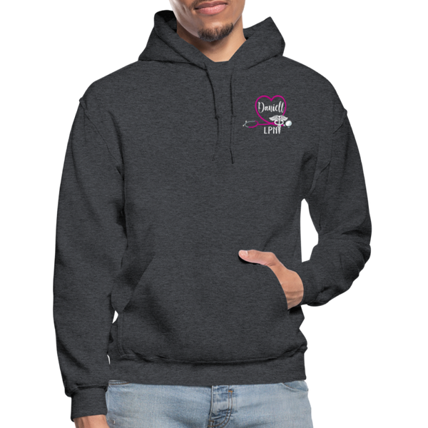 Daniell LPN Gildan Heavy Blend Adult Hoodie - charcoal grey