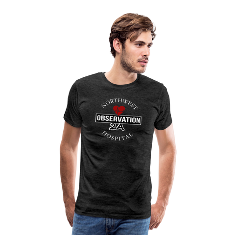 Northwest Hospital Men's Premium T-Shirt - charcoal grey