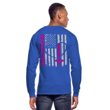 Melissa BSN, RN Men's Long Sleeve T-Shirt - royal blue