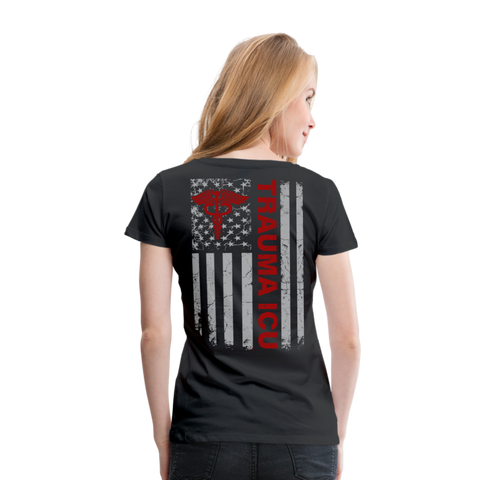 Trauma ICU Women’s Premium T-Shirt - black