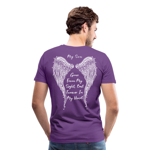 My Son Men's Premium T-Shirt (CK1803) - purple