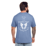 My Son Fred Unisex Tri-Blend T-Shirt - heather blue