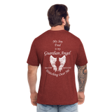 My Son Fred Unisex Tri-Blend T-Shirt - heather cranberry